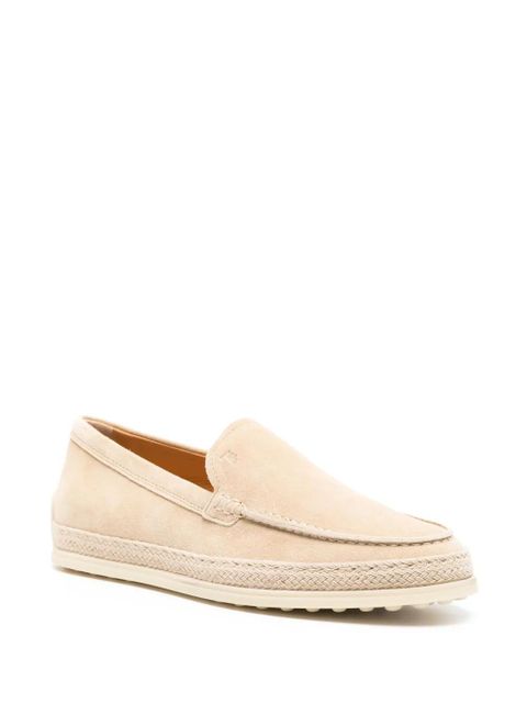 Tod's slip-on suede loafers - Brown - zdjęcie produktu nr 2