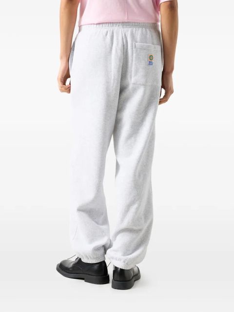 American Vintage drawstring patch-pocket track pants - Grey