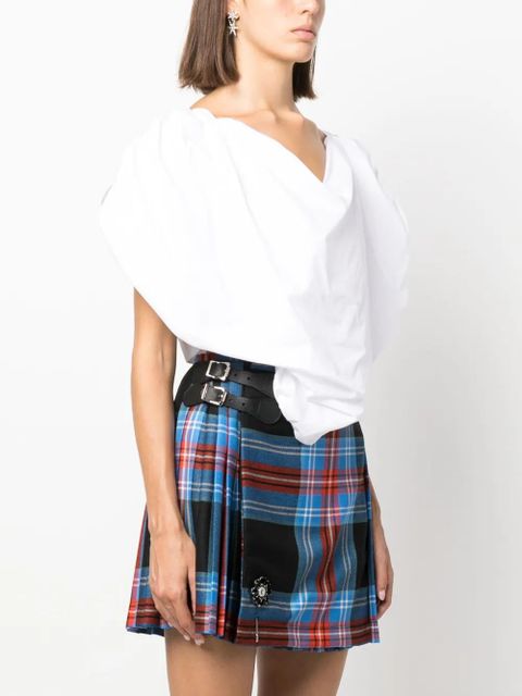 Vivienne Westwood Heart asymmetric top - White