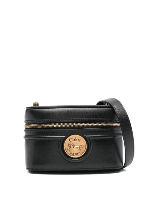 Chloé Horse Medal leather shoulder bag - Black - zdjęcie produktu nr 1