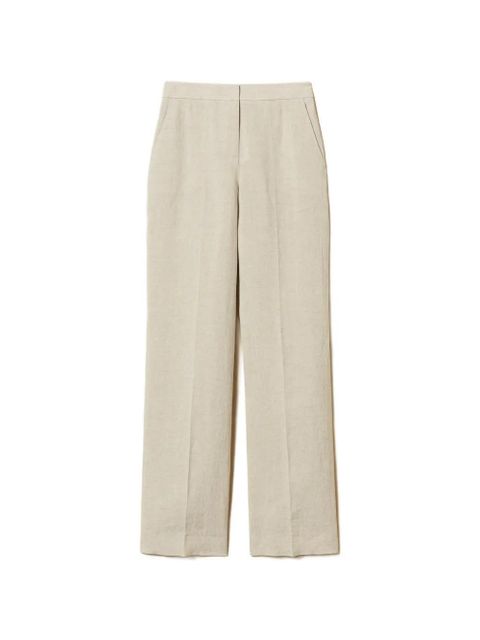 TWINSET linen tailored trousers - Neutrals - zdjęcie produktu nr 1