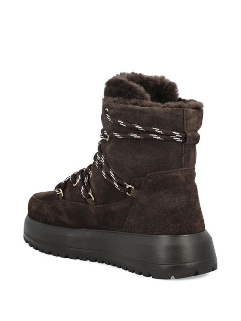 BOGNER shearling boots - Brown