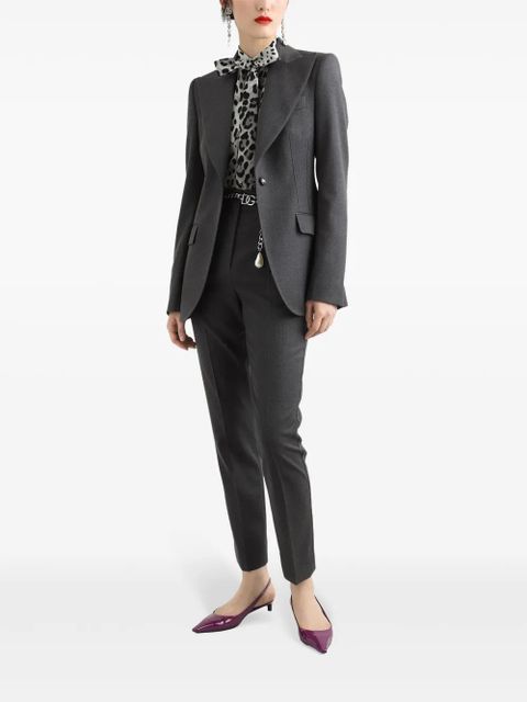 Dolce & Gabbana single-breasted blazer - Grey