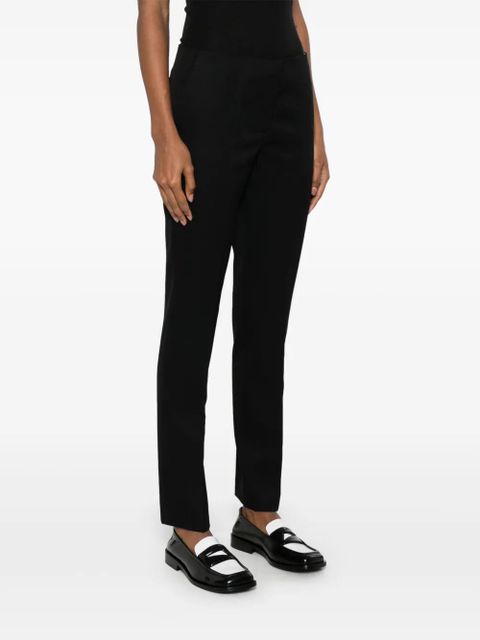 The Attico virgin wool trousers - Black