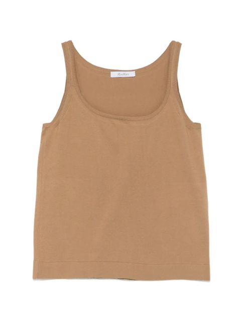 Max Mara Pumano scoop-neck tank top - Neutrals - zdjęcie produktu nr 1