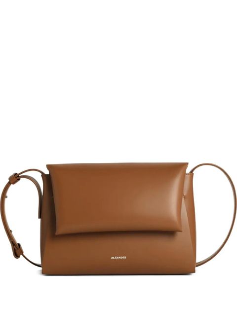 Jil Sander leather cross-body bag - Brown - zdjęcie produktu nr 1
