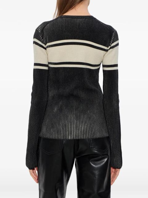 AMIRI logo-detail crew-neck T-shirt - Black