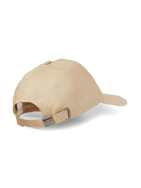 Jimmy Choo logo-embroidered baseball cap - Neutrals - zdjęcie produktu nr 2