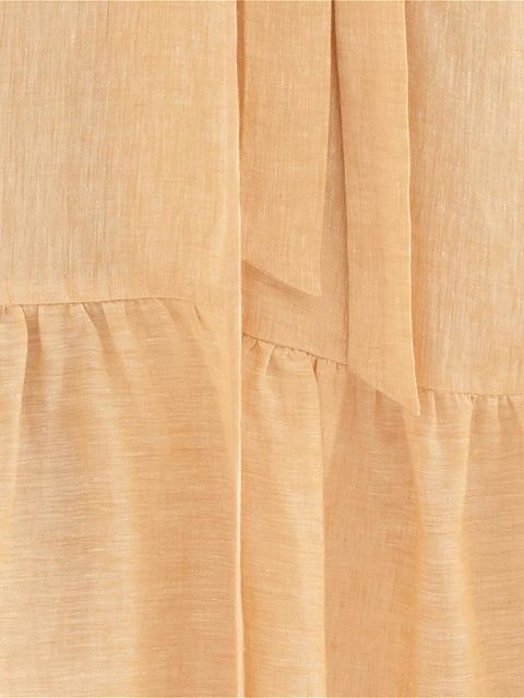 ERES audacieuse tie dress - Yellow