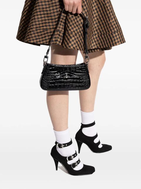 Vivienne Westwood Tasha orb embossed tote bag - Black - zdjęcie produktu nr 2