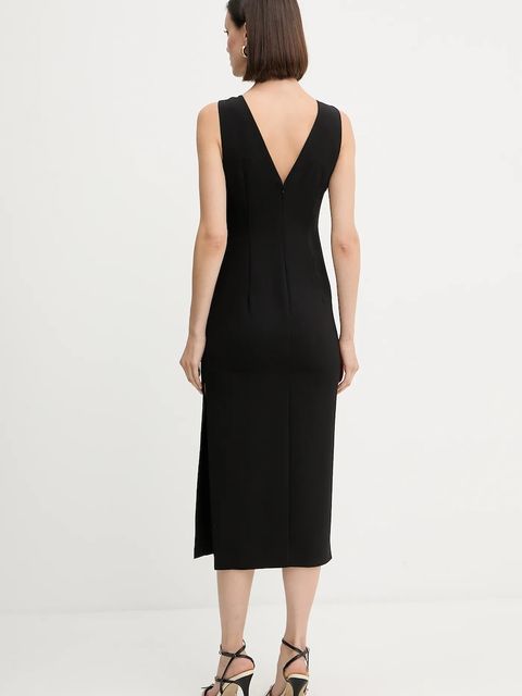 Twinset sukienka kolor czarny mini prosta 252TP2300 - zdjęcie produktu nr 2