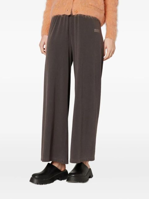 American Vintage Pymaz logo-detail track pants - Grey