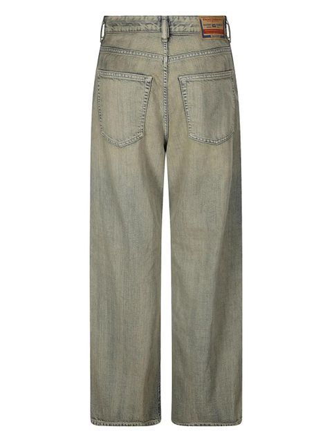 Diesel whiskering-effect jeans - Blue