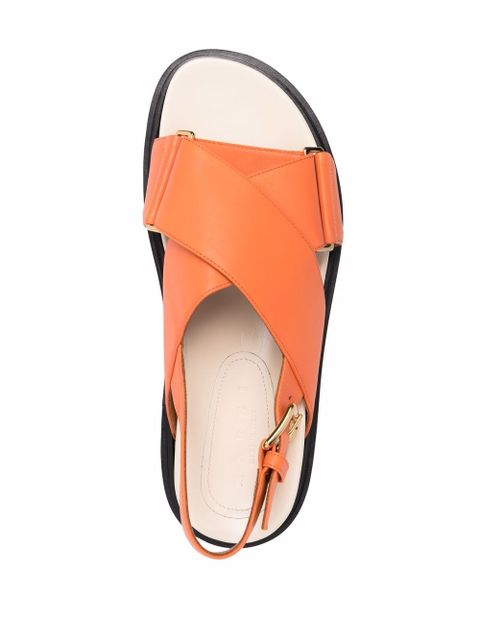 Marni Fussbett sandals - Orange