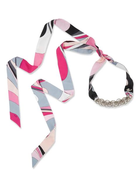 PUCCI Foulard necklace - Black - zdjęcie produktu nr 1