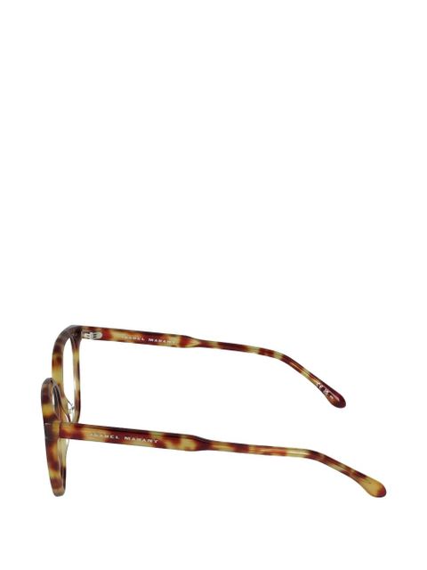 ISABEL MARANT tortoiseshell-effect cat-eye glasses - Brown