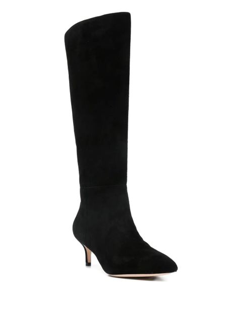 Lauren Ralph Lauren 50mm suede knee-high boots - Black - zdjęcie produktu nr 2
