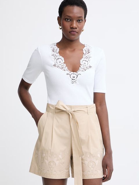 Twinset T-shirt damski bawełniany - zdjęcie produktu nr 1