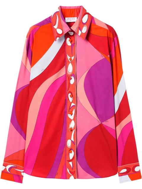 PUCCI Pesci-print shirt - Pink - zdjęcie produktu nr 1