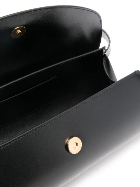 Jil Sander large Cannolo leather shoulder bag - Black - zdjęcie produktu nr 2