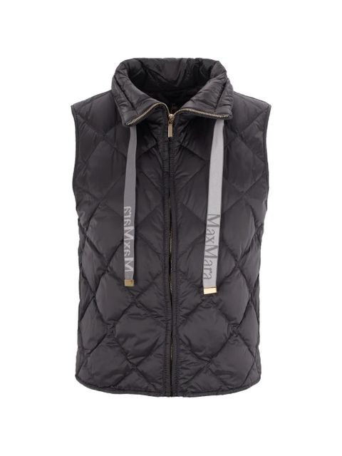 Max Mara zip-fastening gilet - Grey - zdjęcie produktu nr 1