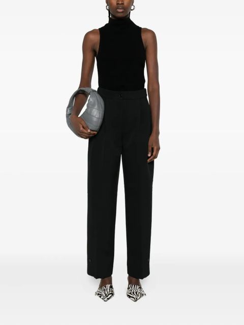 St. Agni high-neck sleeveless top - Black