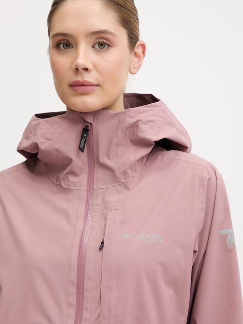 Columbia kurtka outdoorowa Ampli-Dry II kolor różowy 2071421