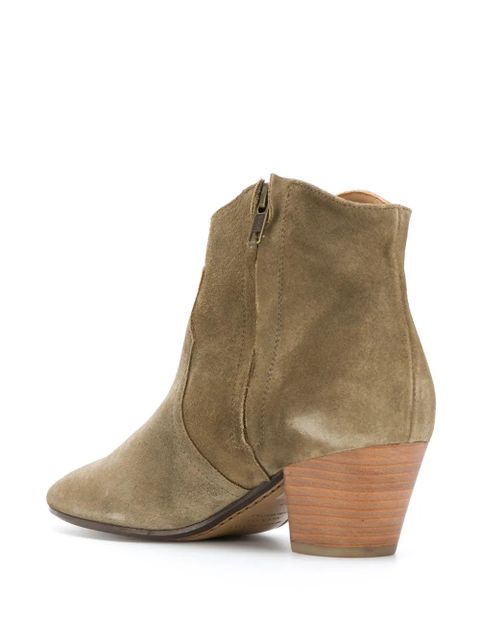 ISABEL MARANT Dicker ankle boots - Green