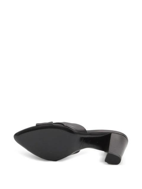 Saint Laurent Franciane cross-strap mules - Black