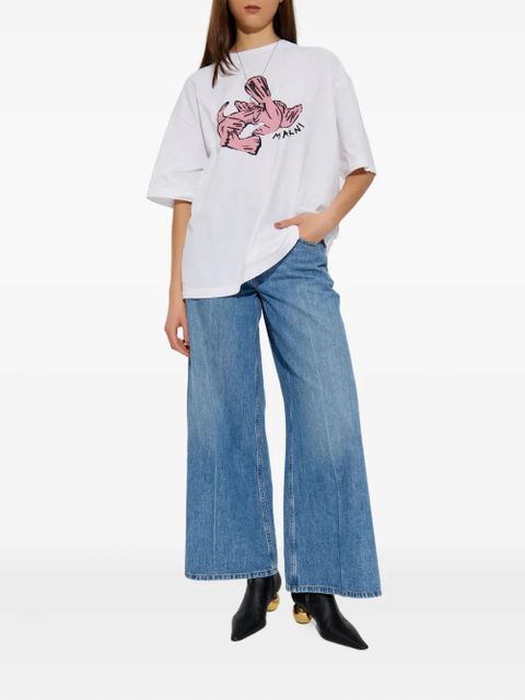 Marni printed T-shirt - White - zdjęcie produktu nr 2