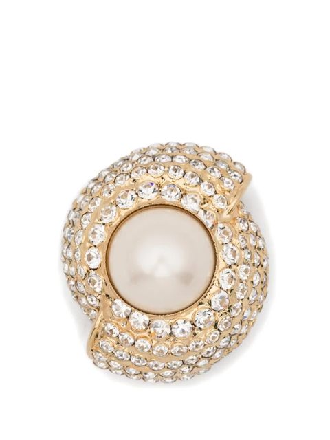 Rowen Rose embellished earrings - Gold - zdjęcie produktu nr 1