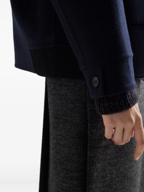 Prada buttoned reversible jacket - Blue