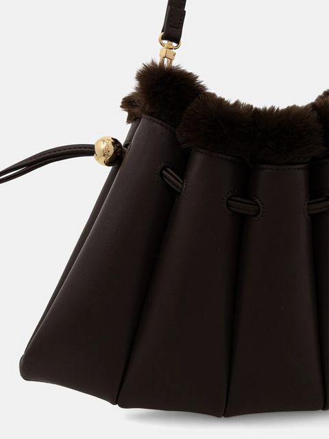 Themoire torebka kolor brązowy TMFW25DFEDF109