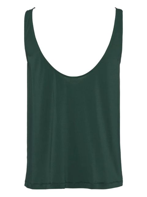 ERES Anae scoop-neck top - Green