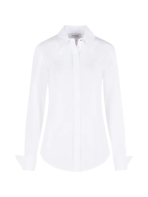 Sportmax point-collar shirt - White - zdjęcie produktu nr 1