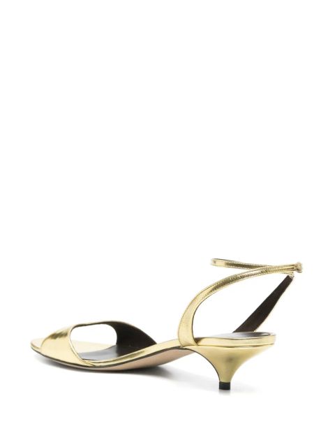 The Row 35mm Vika sandals - Gold