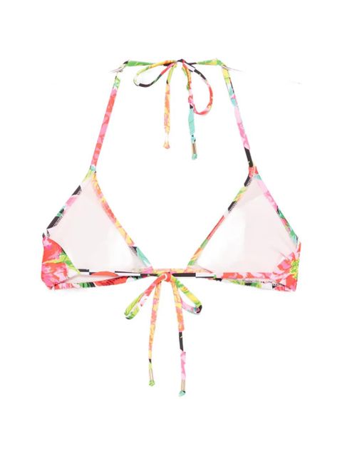 Moschino floral-print bikini top - Pink - zdjęcie produktu nr 2