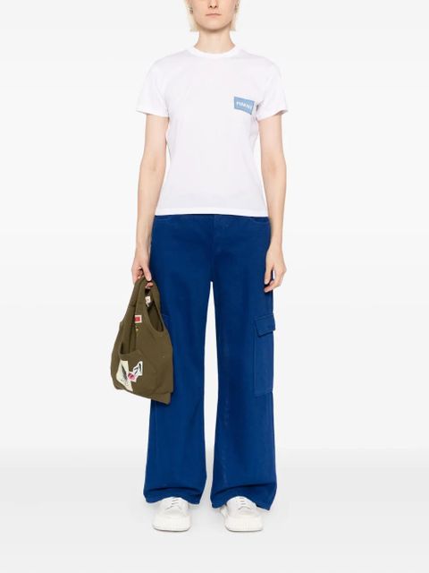 Marni logo-patch T-shirt - White - zdjęcie produktu nr 2