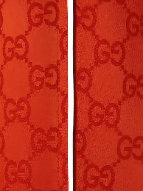 Gucci GG satin trousers - Orange - zdjęcie produktu nr 2