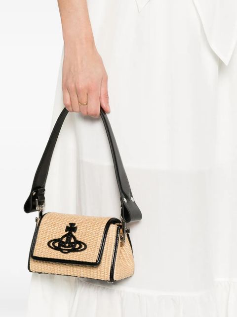 Vivienne Westwood orb weave mini bag - Neutrals