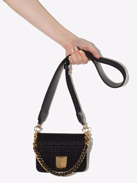 Givenchy 4G jacquard crossbody bag - Black