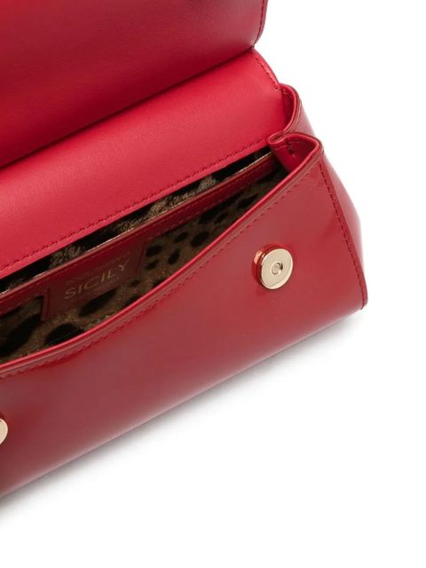 Dolce & Gabbana small Sicily tote bag - Red