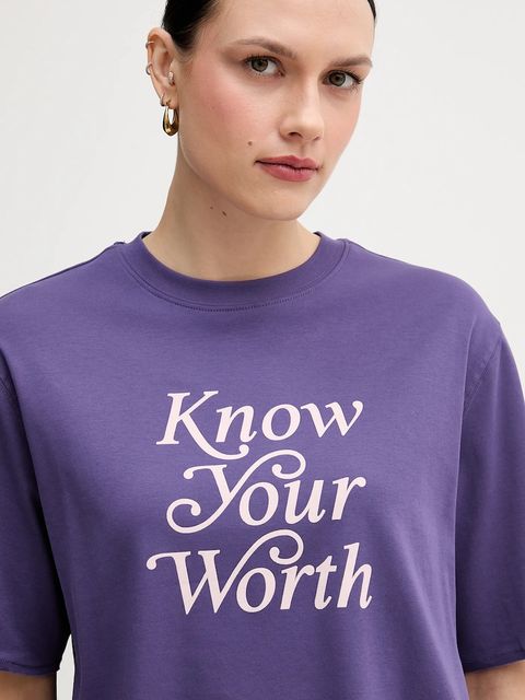 United Colors of Benetton t-shirt bawełniany damski kolor fioletowy 3DCJD10B9