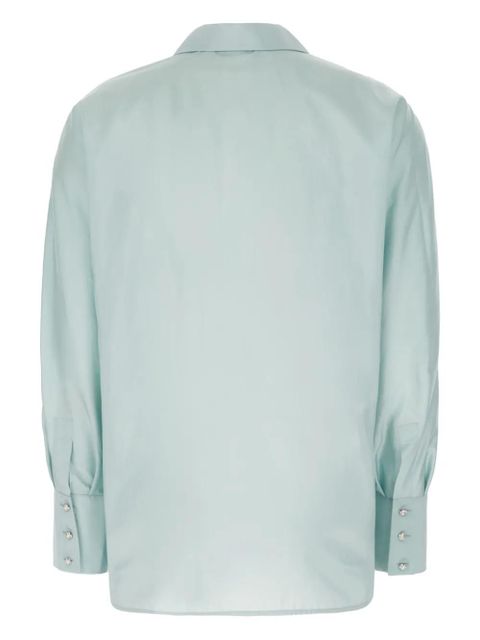 Max Mara classic-collar shirt - Blue
