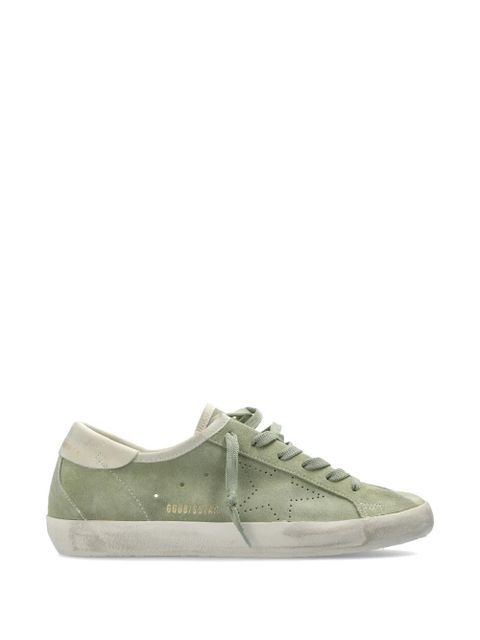 Golden Goose Super-Star suede sneakers - Green - zdjęcie produktu nr 1