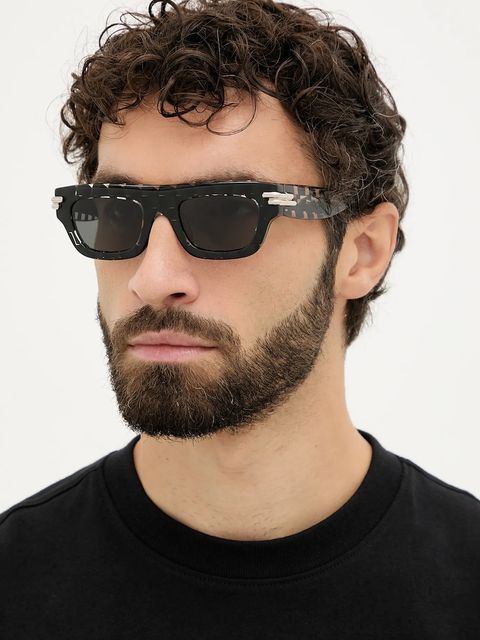 Bottega Veneta okulary przeciwsłoneczne kolor czarny BV1321S