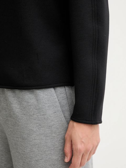 United Colors of Benetton bluza damska kolor czarny gładka 3QAFD10AU