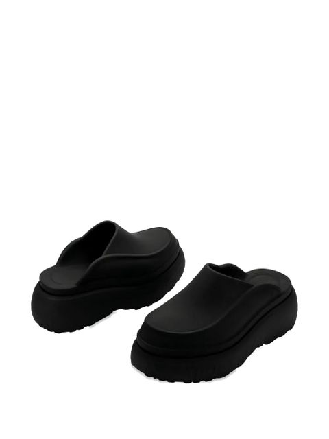 Marc Jacobs x Melissa logo-embossed mules - Black