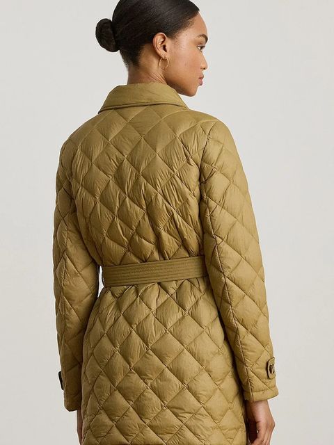 Lauren Ralph Lauren płaszcz kolor brązowy 297979514