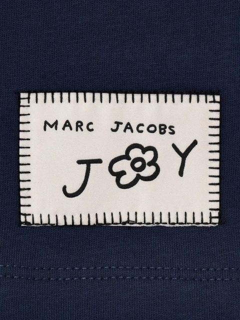 Marc Jacobs flower-print cotton T-shirt - Blue